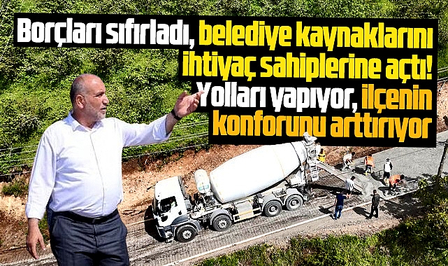Samsun'da Canik Belediyesi ulaşım konforu için yeni yollar yapıyor 