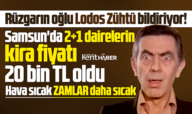 Samsun'da 2025 Temmuz ayı itibari ile ev kira fiyatları emekli maaşını geçti