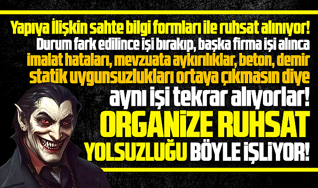 Samsun'da organize ruhsat yolsuzluğu iddiası! Sistem böyle işliyor!