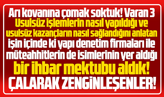 Samsun'da yapı denetim firmaları ve müteahhitler usulsüz kazancı böyle sağlıyor!