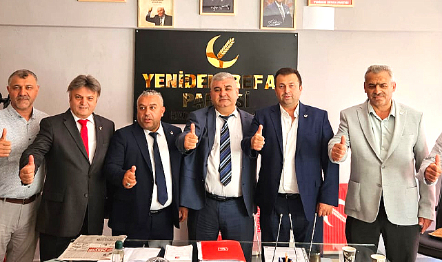 Samsun Havza'da YRP İlçe Başkanlığı görevine Mustafa Turan seçildi