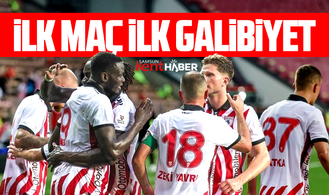 Samsunspor Süper Lig'e galibiyetle başladı! Gençlerbirliğini 2-1 yendi