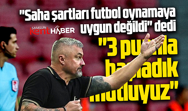 Thomas Reis'ten Gençlerbirliği maçı açıklaması ve saha eleştirisi!