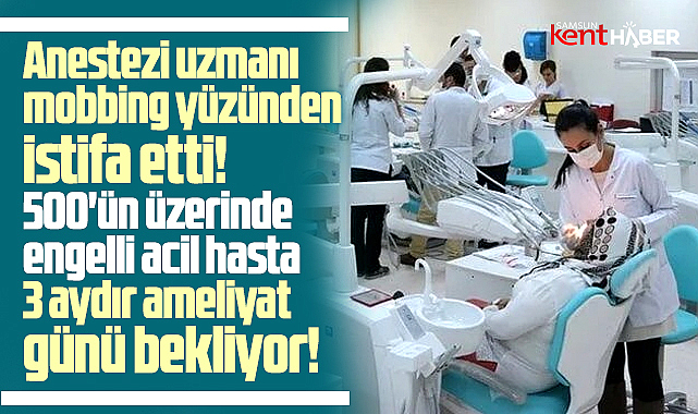 Samsun'da 500'ün üzerinde engelli hasta 3 aydır ameliyat için bekliyor!