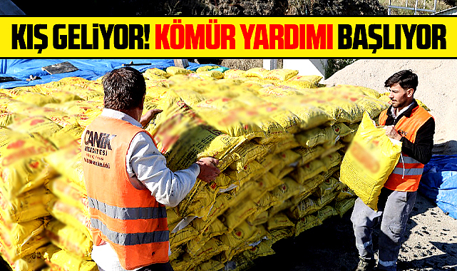 Canik Belediyesi ihtiyaç sahipleri için kömür ve odun yardımı yapacak