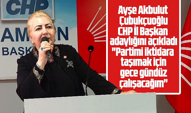 Samsun'da CHP İl Başkan adayı Ayşe Akbulut Çubukçuoğlu basın açıklaması yaptı