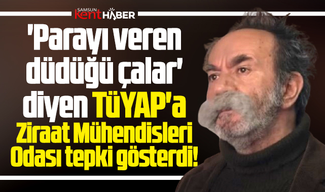 Samsun'da TÜYAP'a Ziraat Mühendisleri Odası'ndan stand tepkisi! 