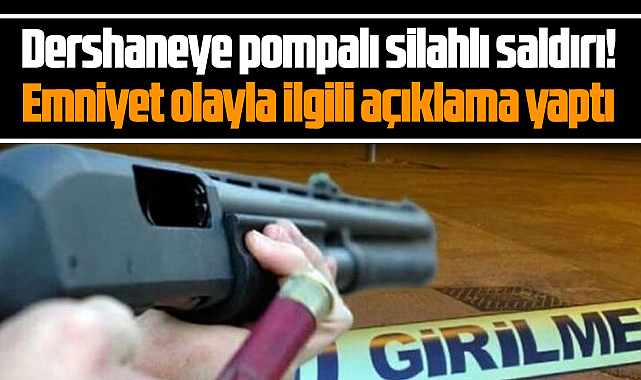 Samsun'un Atakum ilçesinde dershaneye pompalı tüfekli saldırı düzenlendi! 