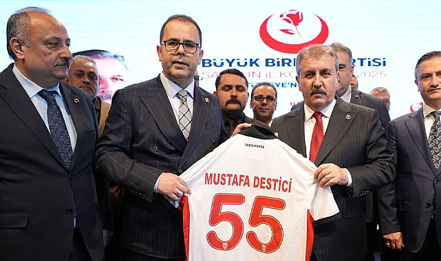Büyük Birlik Partisi Samsun İl Başkanı seçilen Şahin'den teşekkür açıklaması