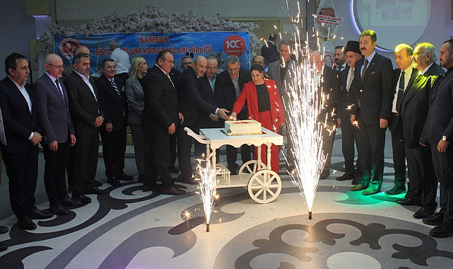 Samsun Sivil Toplum Kuruluşları Birliği 3. kuruluş yılını kutladı