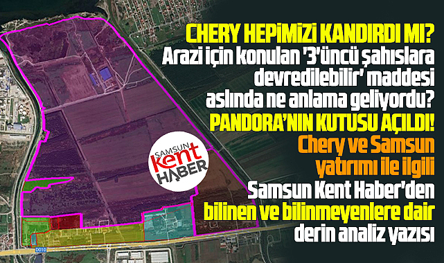 Chery Samsun'u ve Türkiye'yi kandırdı mı? Analiz yazısı!