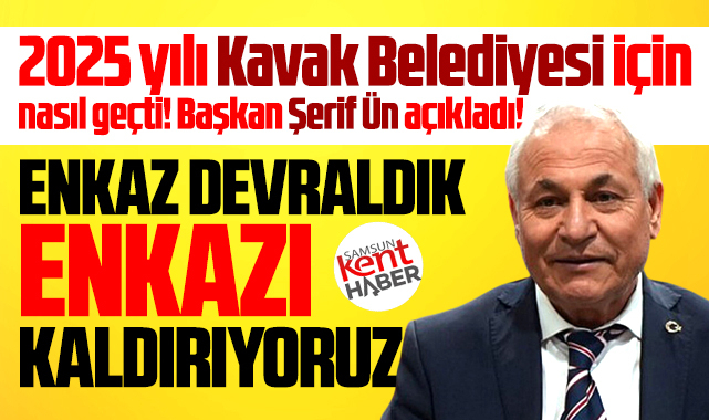 Kavak Belediye Başkanı Ün'den açıklama! Enkaz devraldık, enkazı kaldırıyoruz