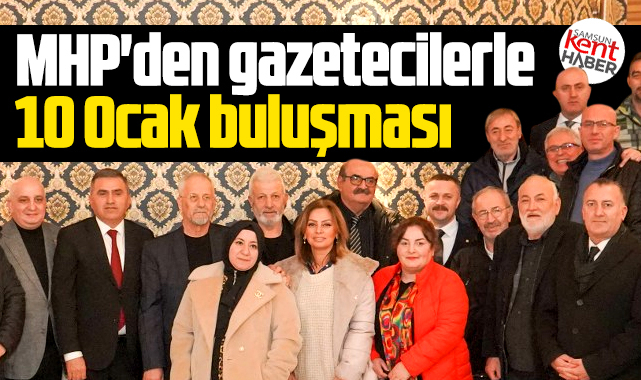 MHP Samsun İl Başkanlığı Çalışan Gazeteciler Gününü kutladı