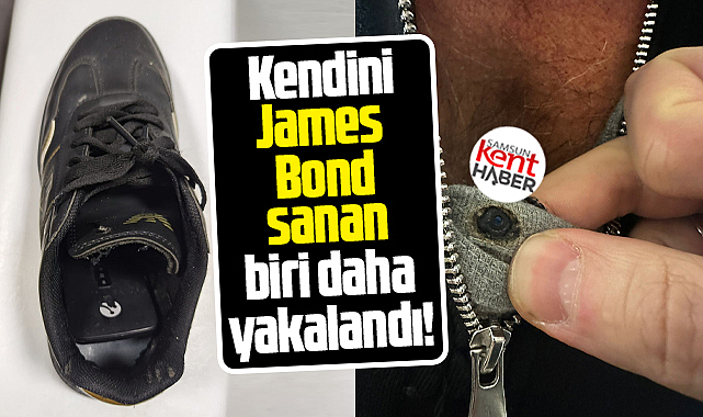 Samsun Bafra'da sınava düğme kamera giren kişi yakalandı!