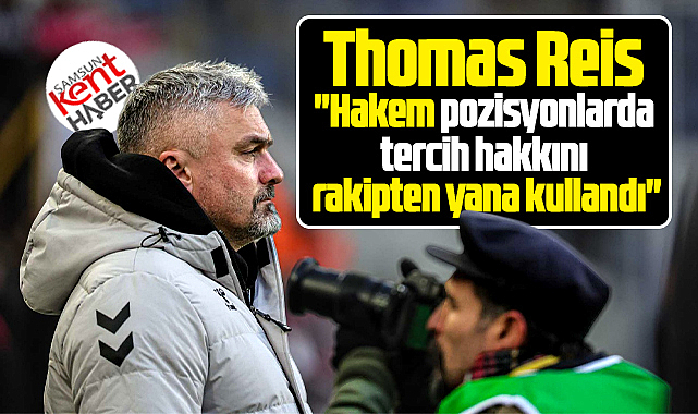 Thomas Reis'den Gençlerbirliği maçı sonrası federasyona hakem tavsiyesi 