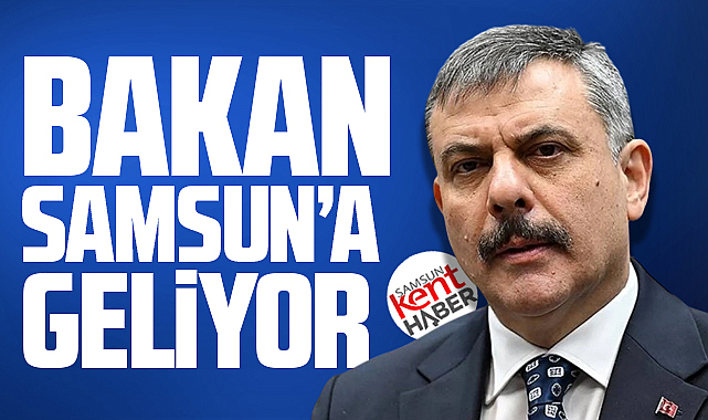 Samsun'a Salı günü İçişleri Bakanı Mustafa Çift'in geleceği açıklandı 