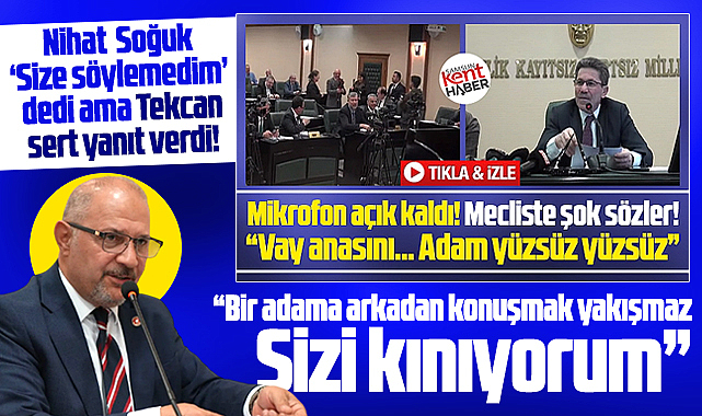 Samsun'da CHP Grup Başkanvekili Tekcan'dan Nihat Soğuk'a yüzsüz tepkisi!