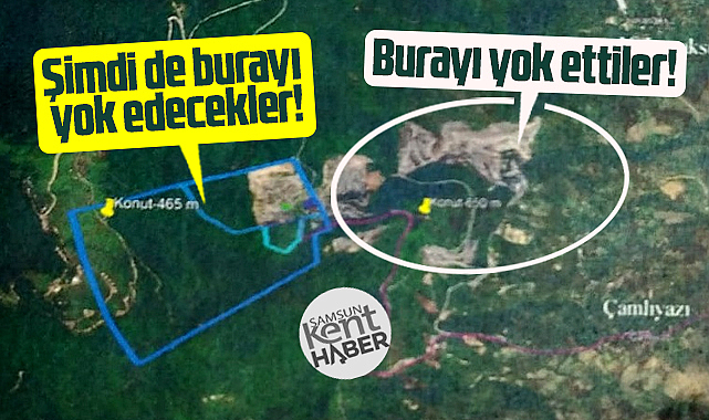 Samsun'da taşocağı Kocadağ'da kapasite artışı için orman alanını istiyor