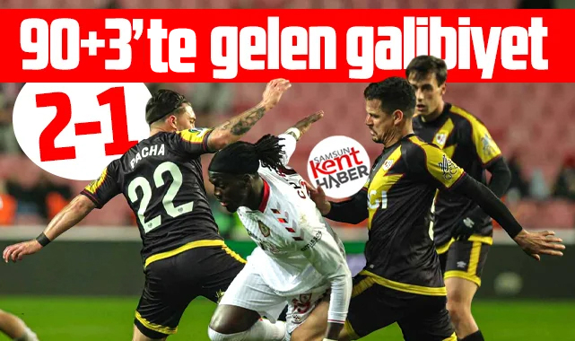 Samsunspor, Kayserispor 90+3'te devirdi! 2-1 