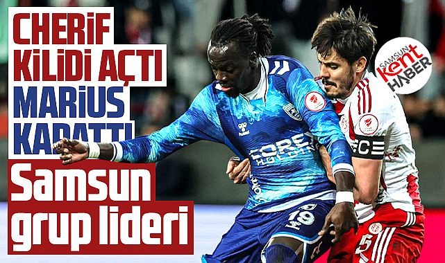 Samsunspor Ziraat Türkiye Kupası maçında Antalyaspor'u 2-0 yendi