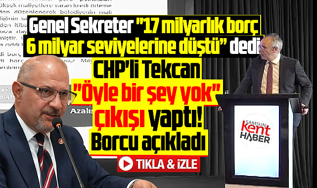Samsun Büyükşehir'de borç muamması! 6 milyar mı, 10 milyar mı?