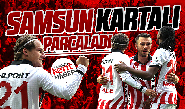 Samsunspor Kartalı parçaladı! Beşiktaş'ı 2-1 mağlup etti