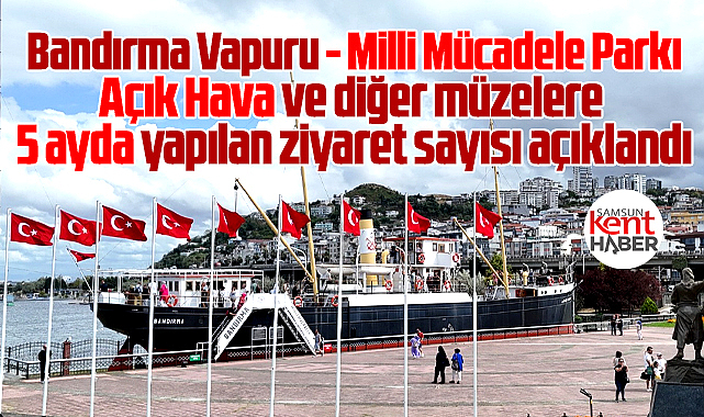 Samsun'da müzelere 2026 yılının 5 ayında yapılan ziyaret sayısı açıklandı