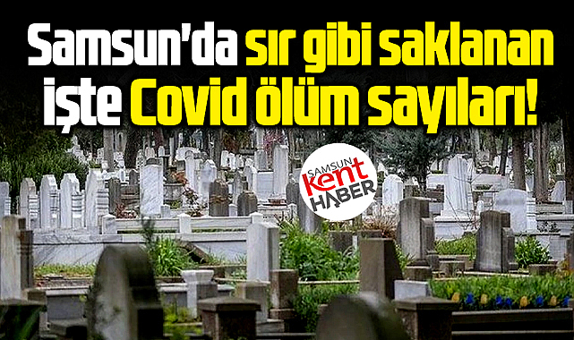 Samsun'da sır gibi saklanan işte Covid ölüm sayıları!
