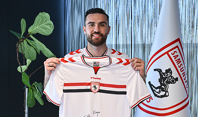 Samsunspor santrafor Fatih Kaya ile sözleşme imzaladı