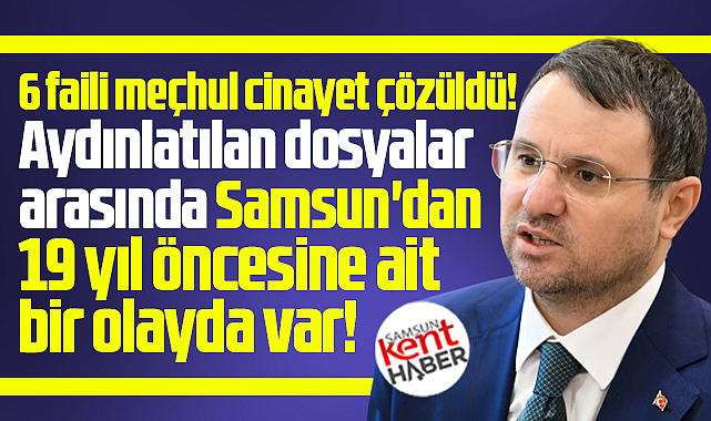 Samsun'da Ali Sarıoğlu cinayetinin 4 faili 19 yıl sonra bulunup tutuklandı!