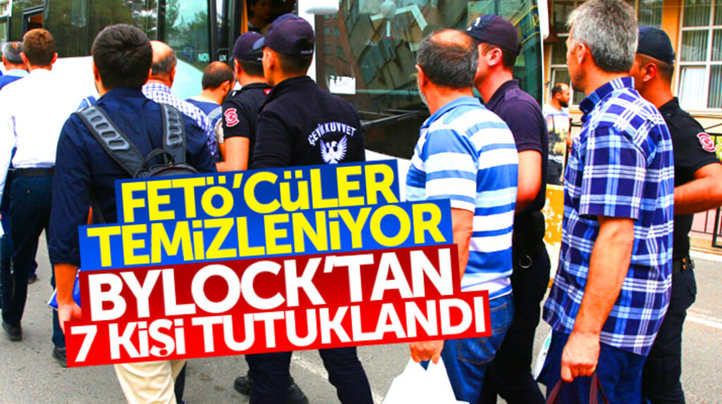 Samsun'da 7 kişi ByLock'tan tutuklandı