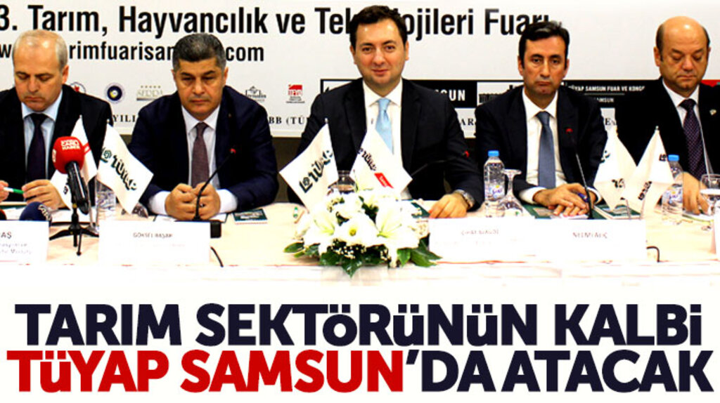 TÜYAP Samsun Tarım Fuarı 3'üncü kez kapılarını ziyaretçilerine açıyor