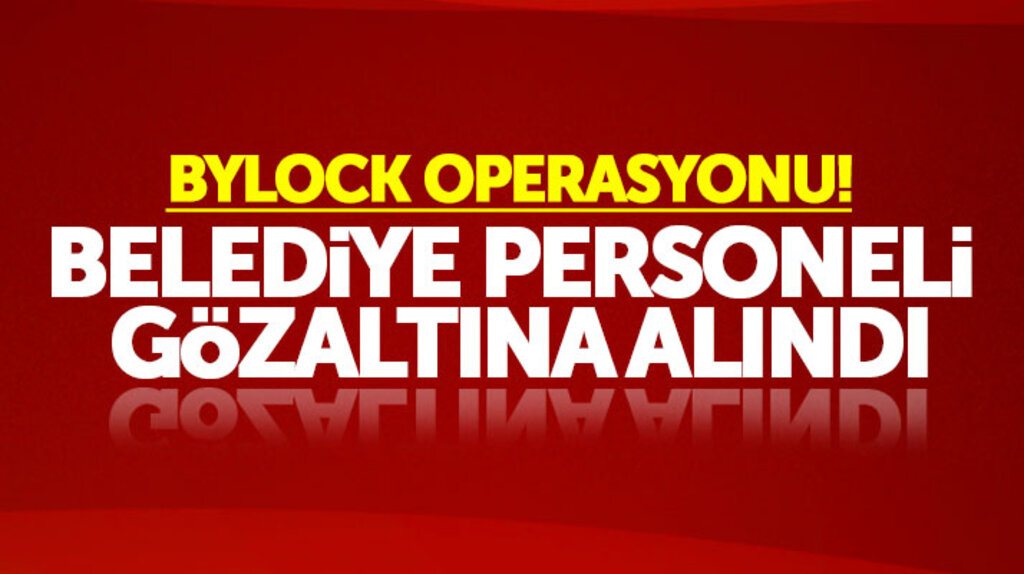 Samsun'da Atakum Belediyesinde 1 personel ByLock'tan gözaltına alındı