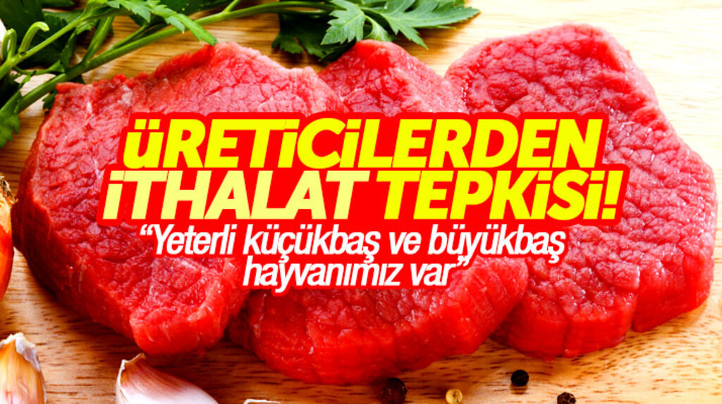 Samsun Kırmızı Et Üreticileri Birliğinden kırmızı et ithalatına tepki