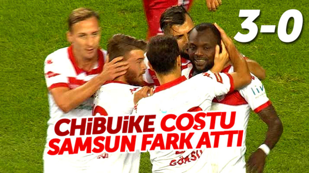 Samsunspor Gaziantepspor'u 3-0 yendi
