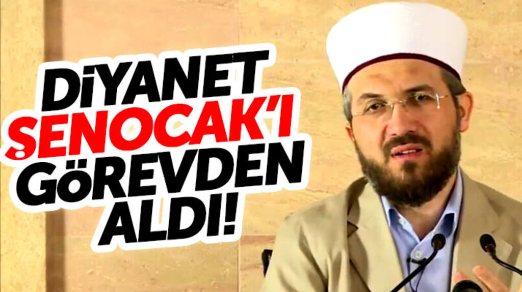 Samsunlu ilahiyatçı İhsan Şenocak'ı görevden aldılar