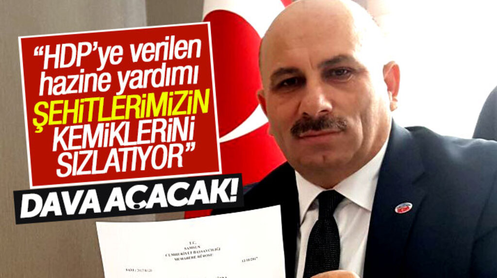 Milli Birlik ve Kardeşlik Federasyonu HDP'ye hazine yardımı verilmemesi için dava açacak