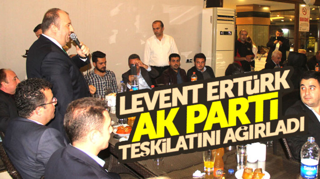 AK Parti Atakum Belediyesi Meclis Üyesi Levent Ertürk, AK Parti ailesini ağırladı