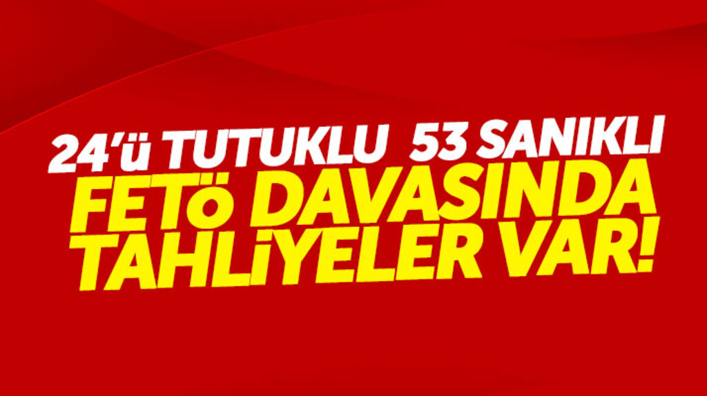 Samsun'da 53 sanıklı FETÖ davasında 5 tahliye