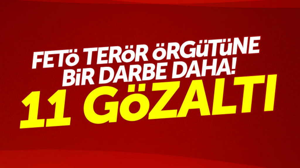 Samsun'da eski öğretmen ve öğrencilere FETÖ operasyonu: 11 gözaltı