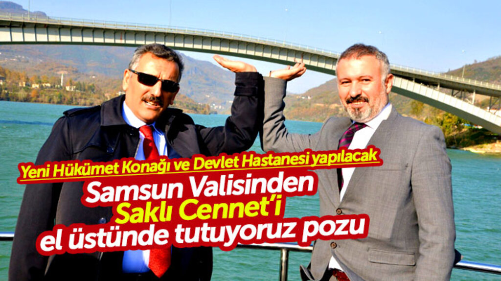 Samsun Valisi Kaymak'tan Ayvacık ilçesine hükümet konağı ve hastane müjdesi