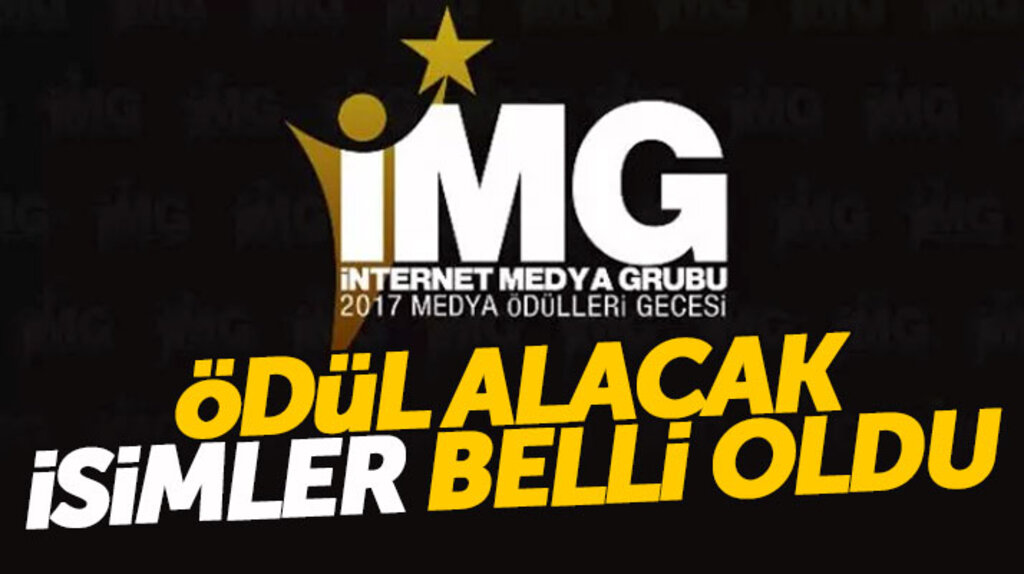 Samsun'da 2017 İMG Medya Ödüllerini kazanan isimler belli oldu