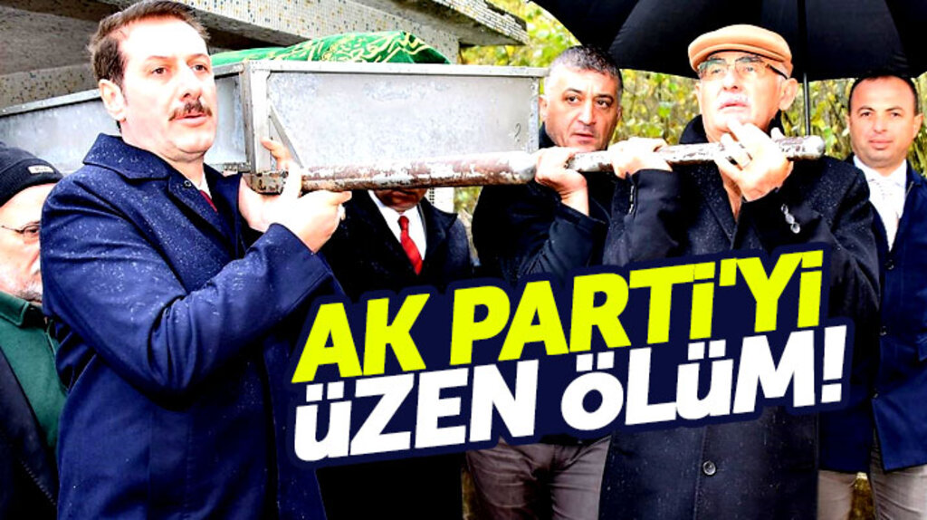 Samsun'da AK Parti'yi üzen ölüm: Fikri Özsamsun toprağa verildi