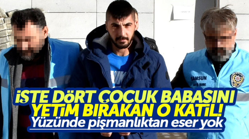 Samsun'da 4 çocuk babası Doğan Kılınç'ı silahla öldüren Serkan Dadak tutuklandı