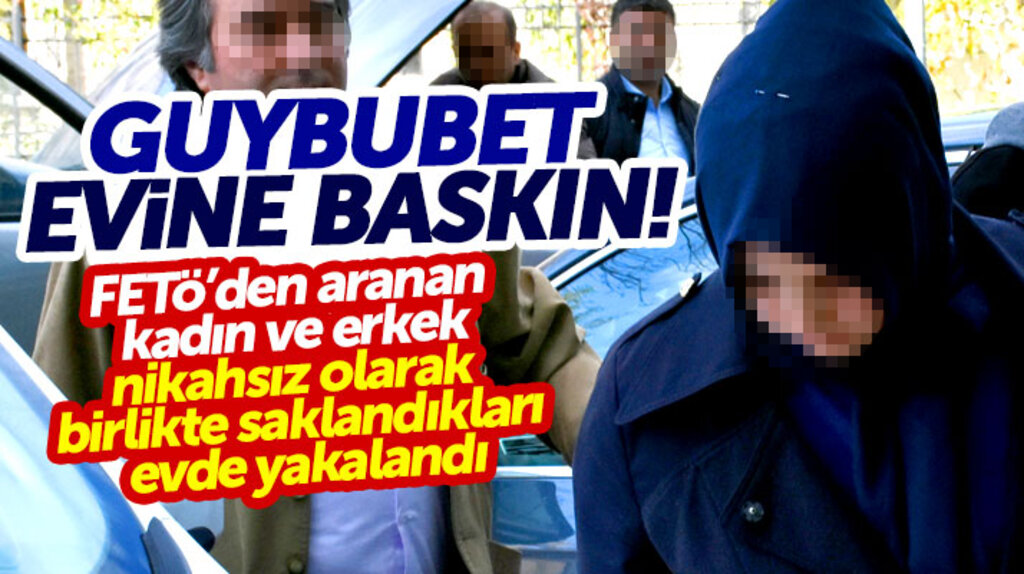 Samsun'da FETÖ'nün guybubet evine baskın: Aranan 1 kadın 1 erkek yakalandı