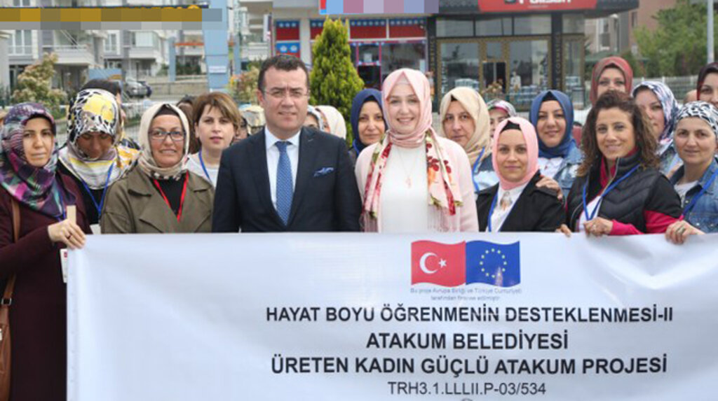 Samsun Atakum'da üreten kadınlar Kütahya'ya gitti