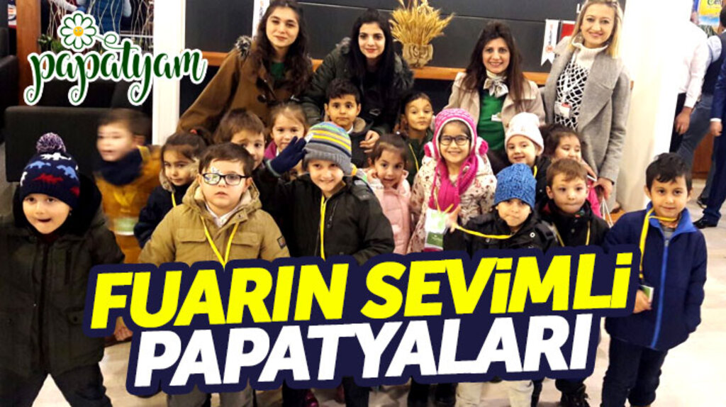 Papatyam Kreş'in minikleri Samsun Gıda Fuarını gezdi