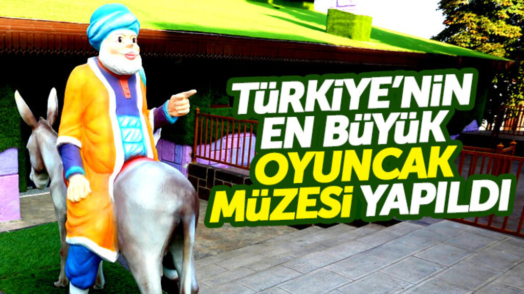 Samsun Canik'te Türkiye'nin en büyük Oyuncak Müzesi yapıldı