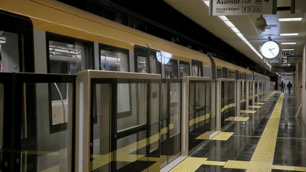 Sürücüsü olmayan metro hizmete açılıyor