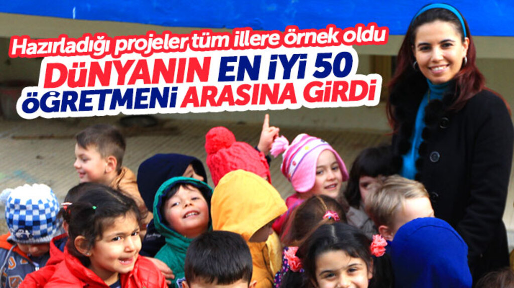 Samsun Ayvacık'ta öğretmen Nurten Akkuş, dünyanın en iyi 50 öğretmeni arasına girdi